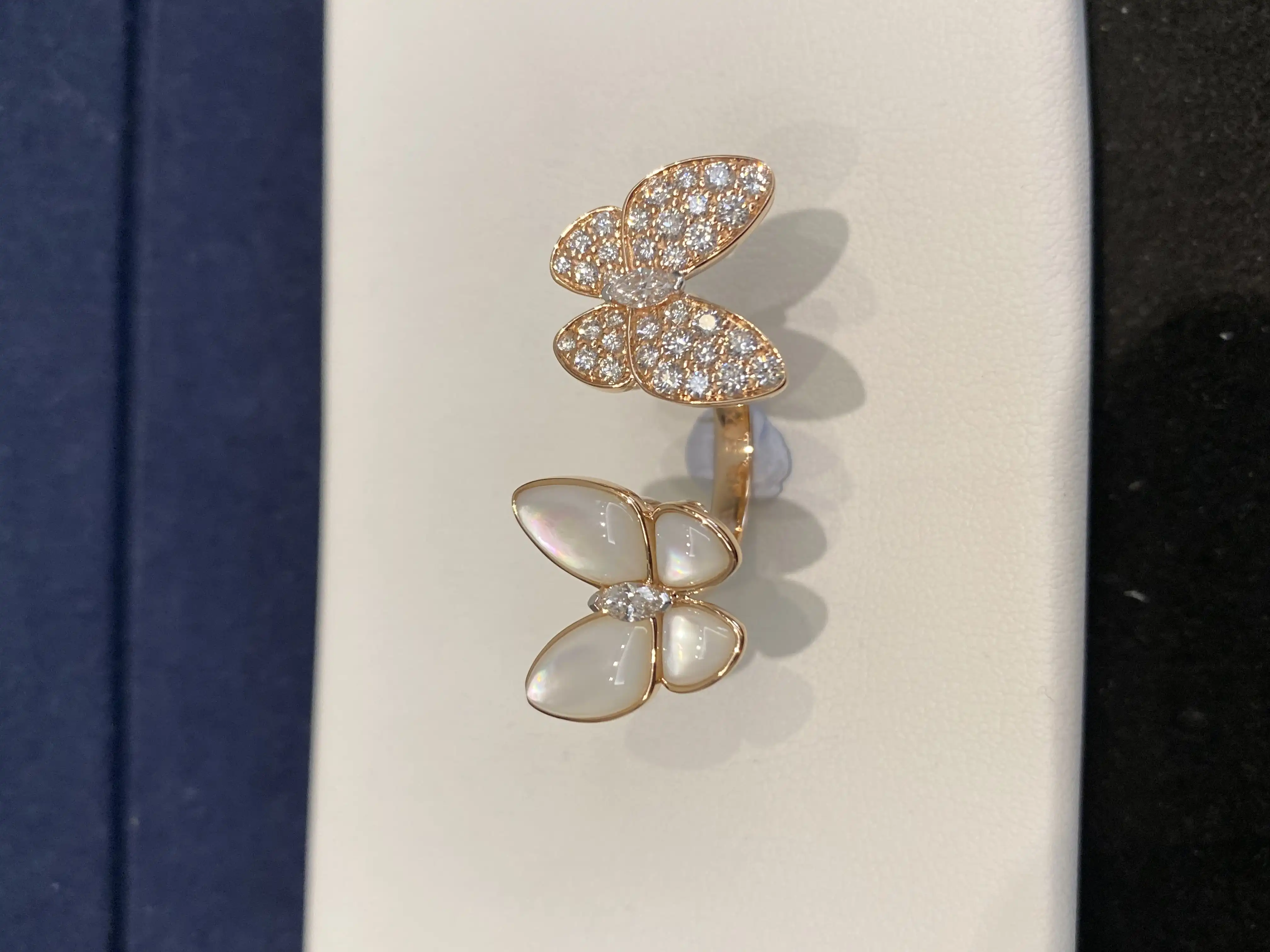 四叶草玫瑰金项链定制图片展示