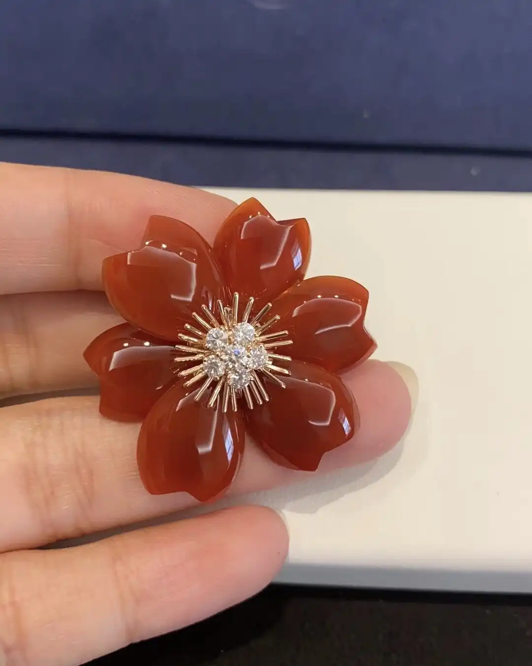 四叶草玫瑰金手链定制图片展示