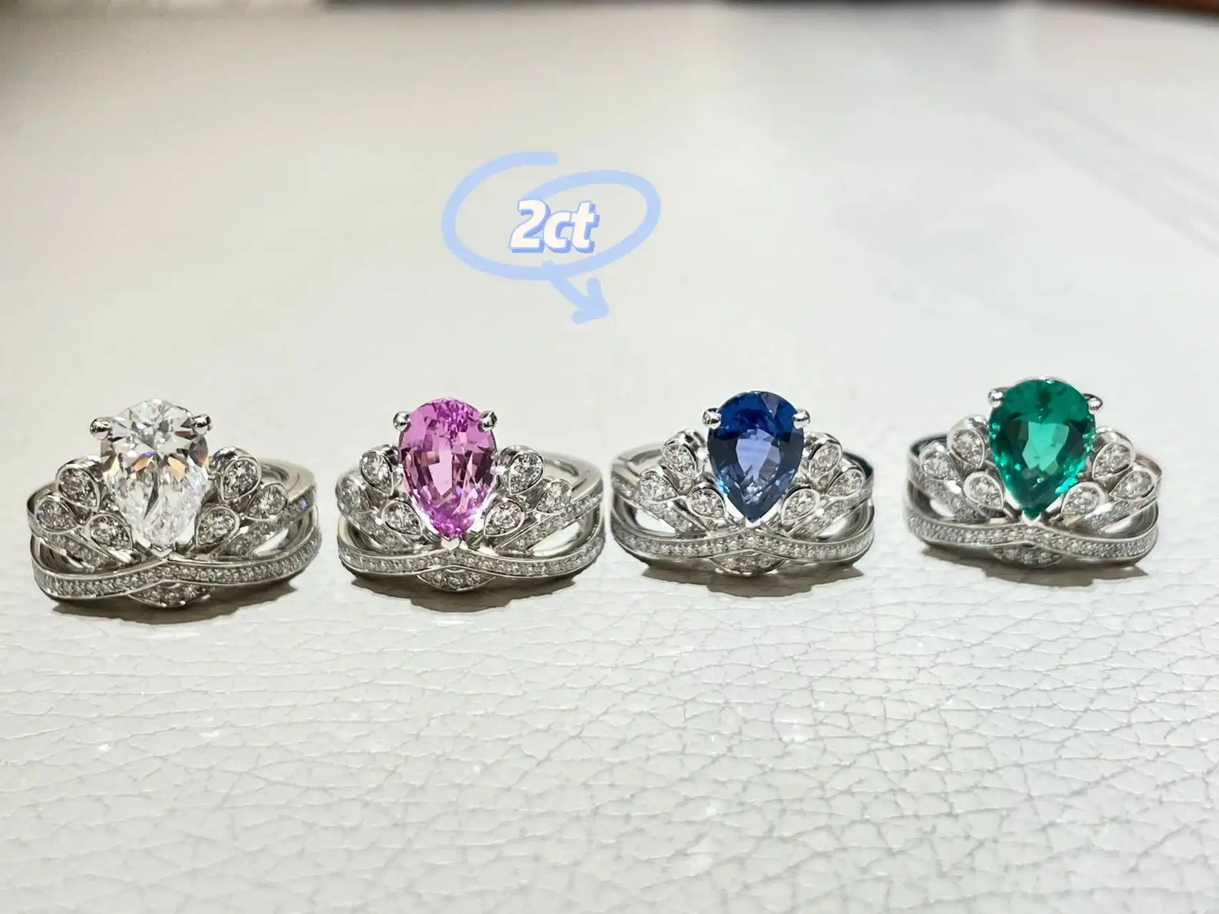 四叶草玫瑰金手链定制图片展示