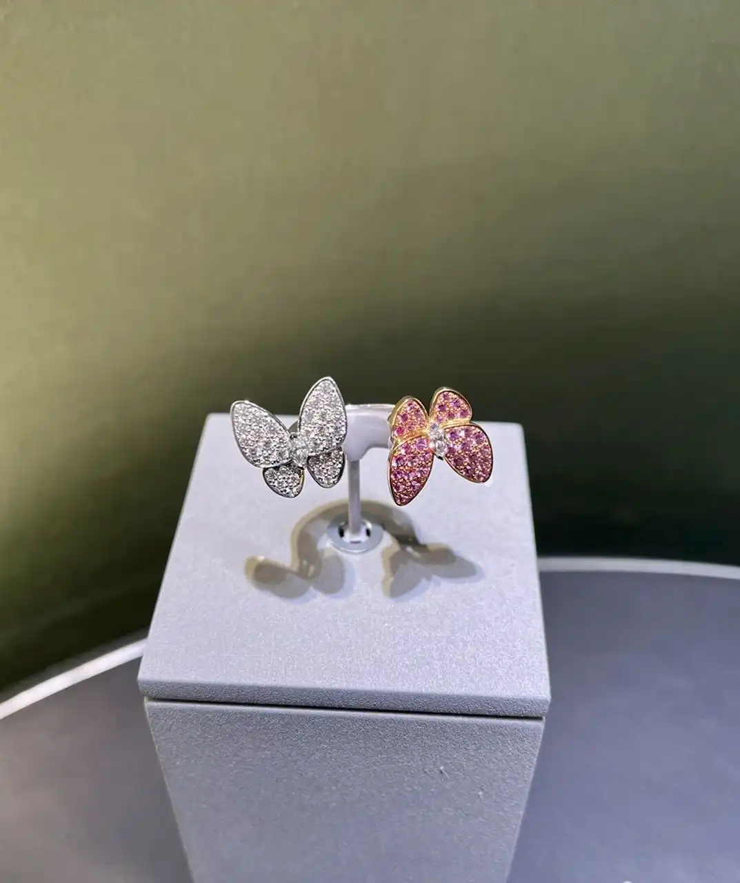 四叶草玫瑰金项链定制图片展示