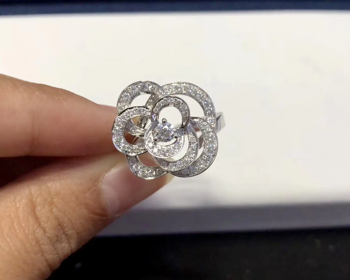 四叶草玫瑰金项链定制图片展示