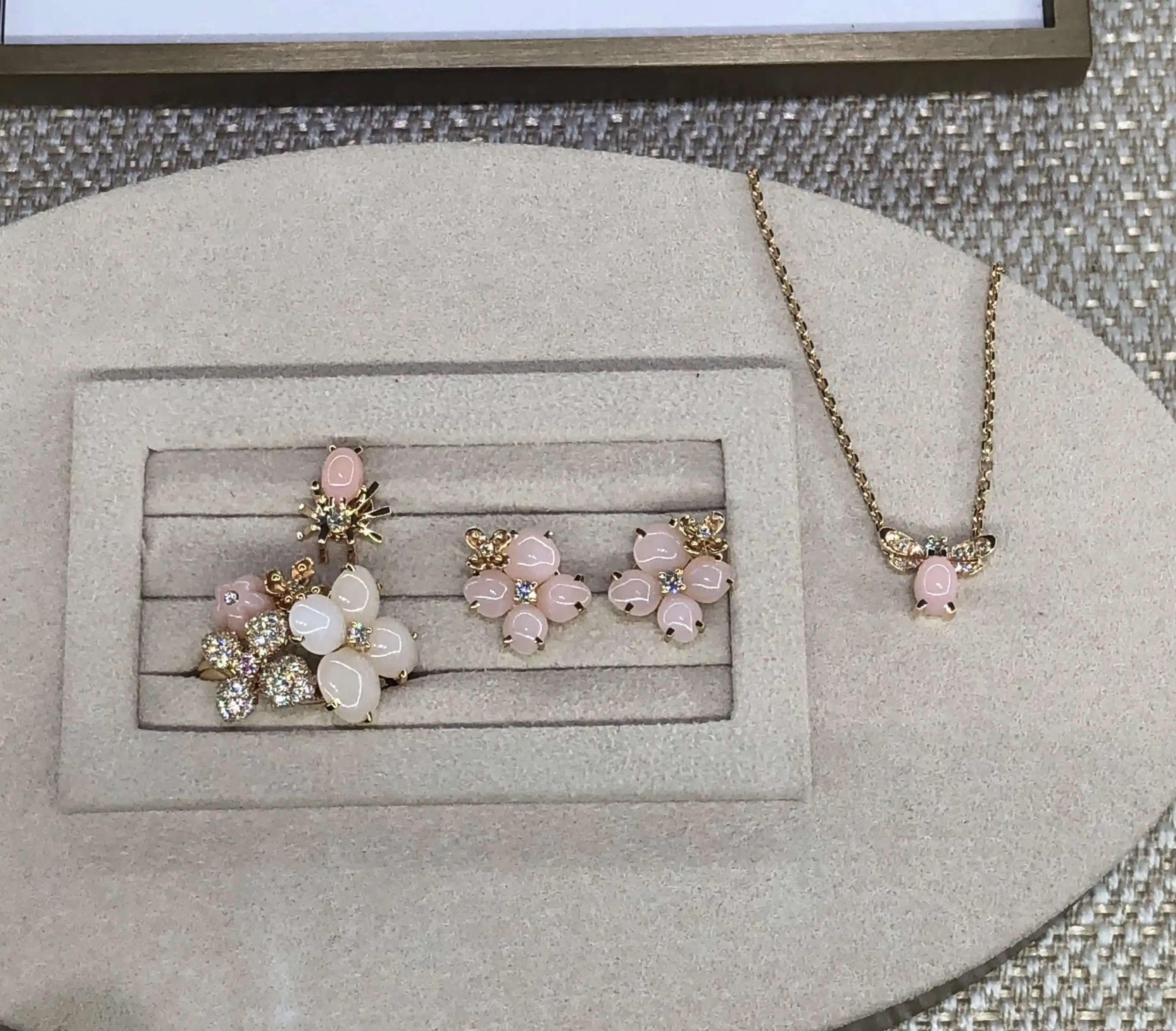 四叶草玫瑰金手链定制图片展示