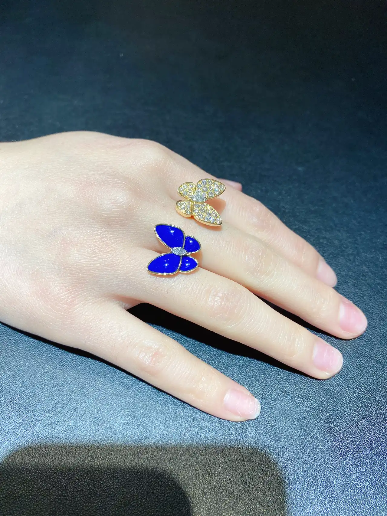 四叶草玫瑰金项链定制图片展示