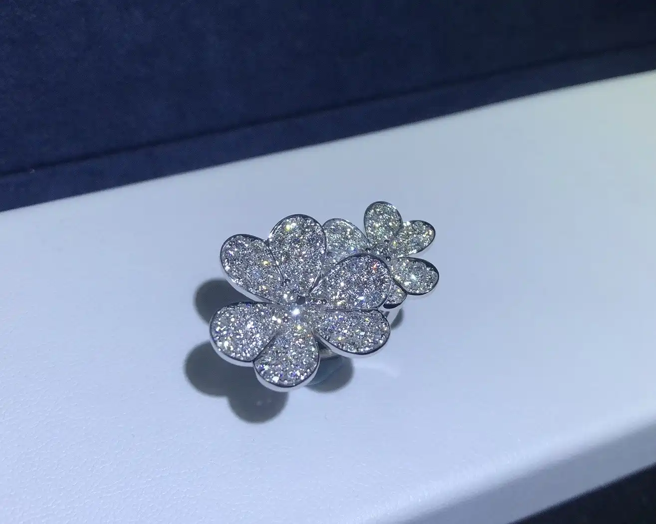 四叶草玫瑰金手链定制图片展示