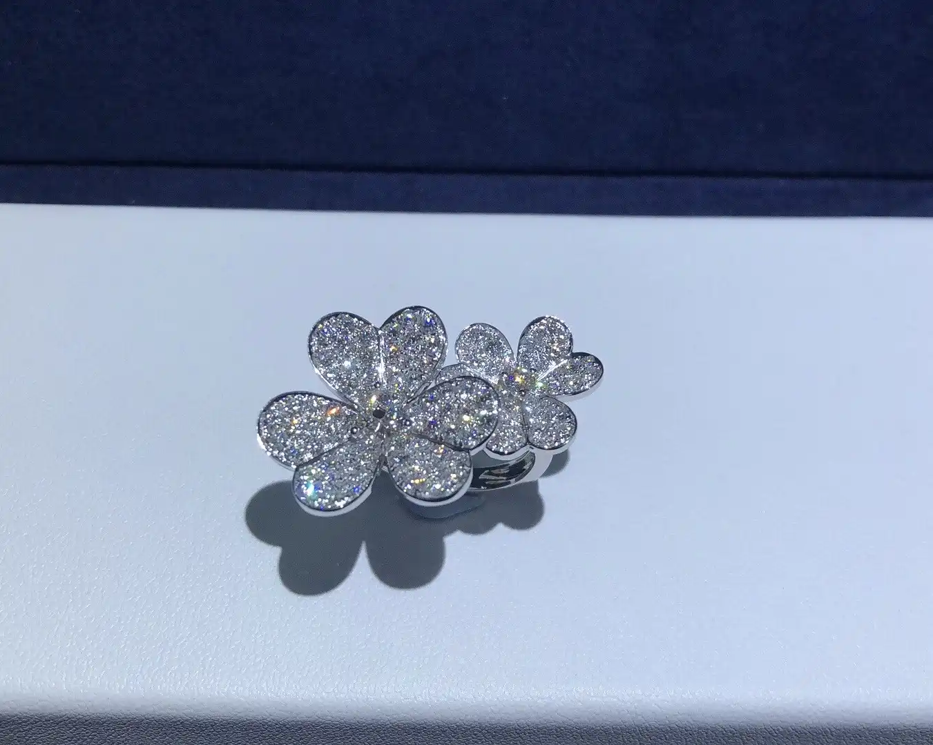 四叶草玫瑰金项链定制图片展示