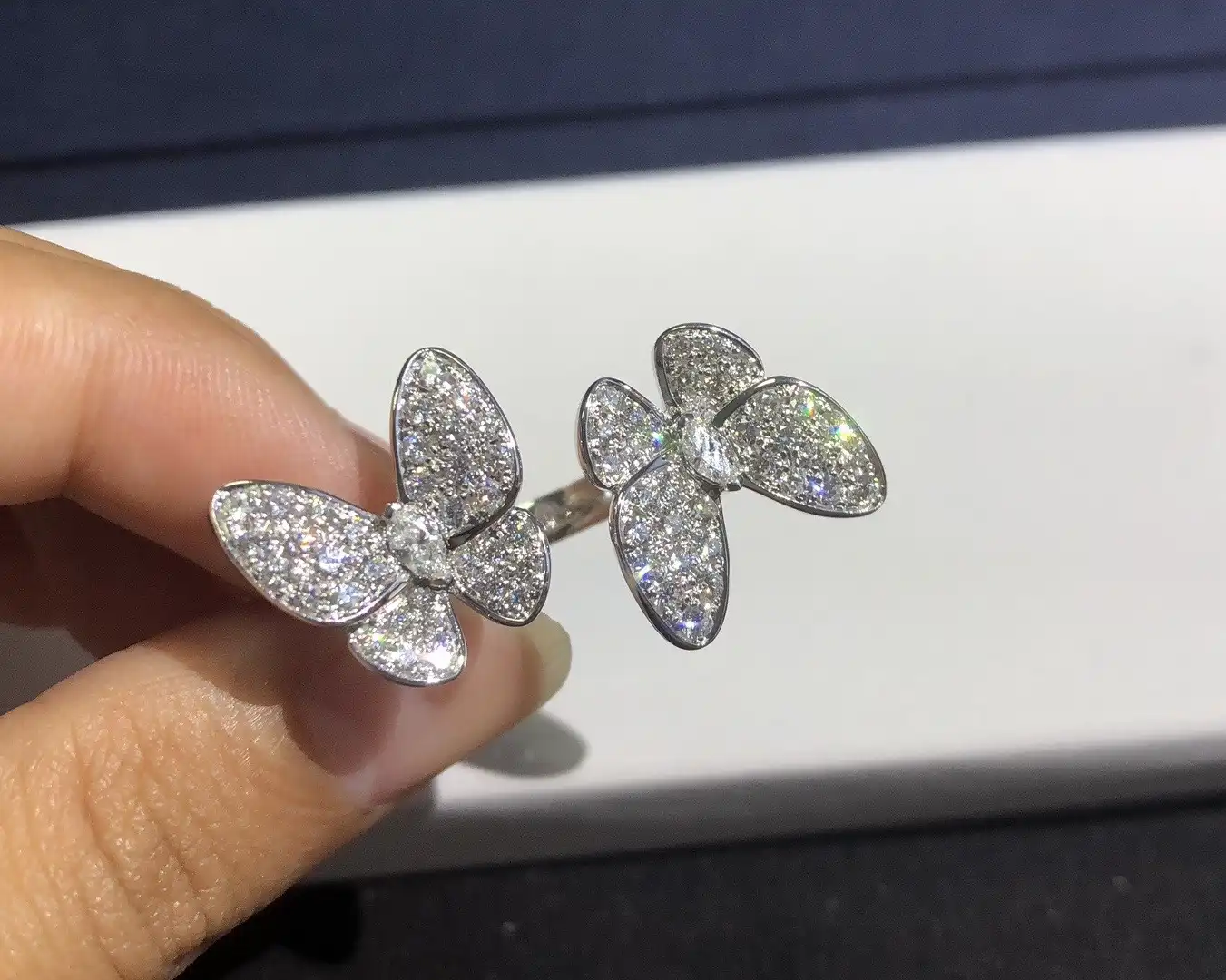 四叶草玫瑰金项链定制图片展示