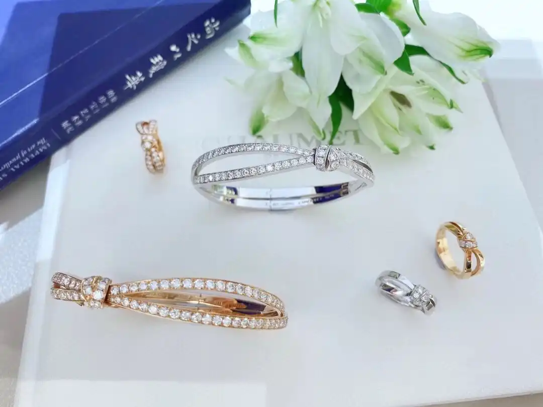 四叶草玫瑰金项链定制图片展示