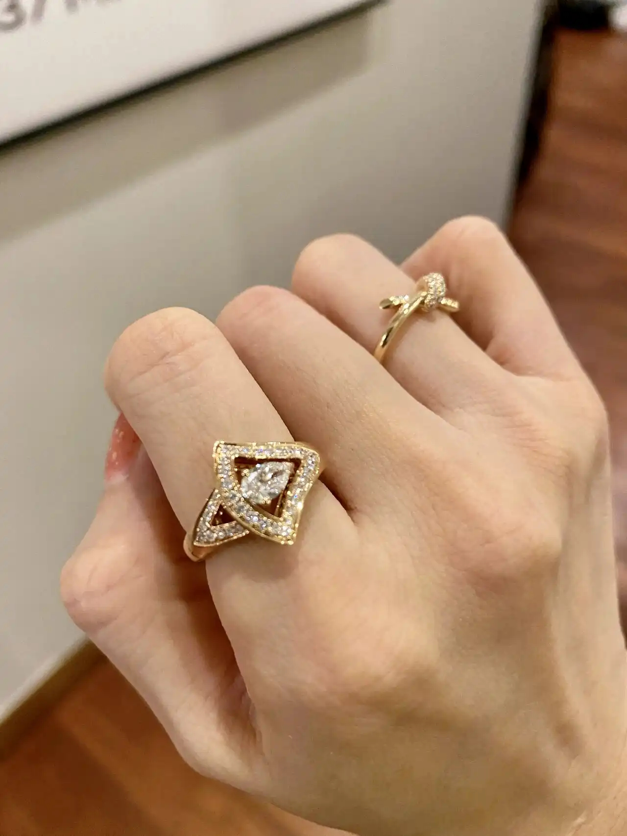 四叶草玫瑰金手串定制图片展示