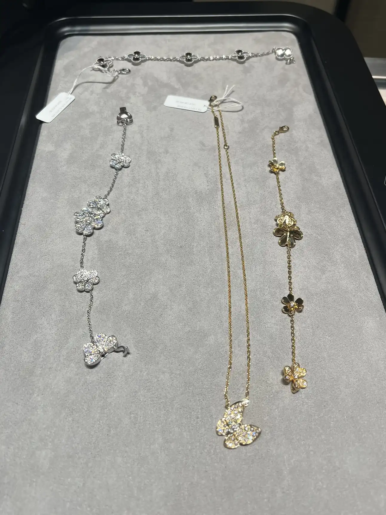 四叶草玫瑰金手串定制图片展示