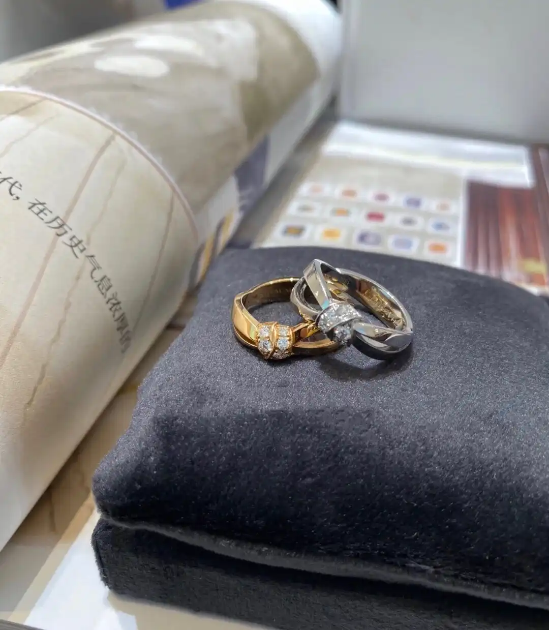 四叶草玫瑰金项链定制图片展示
