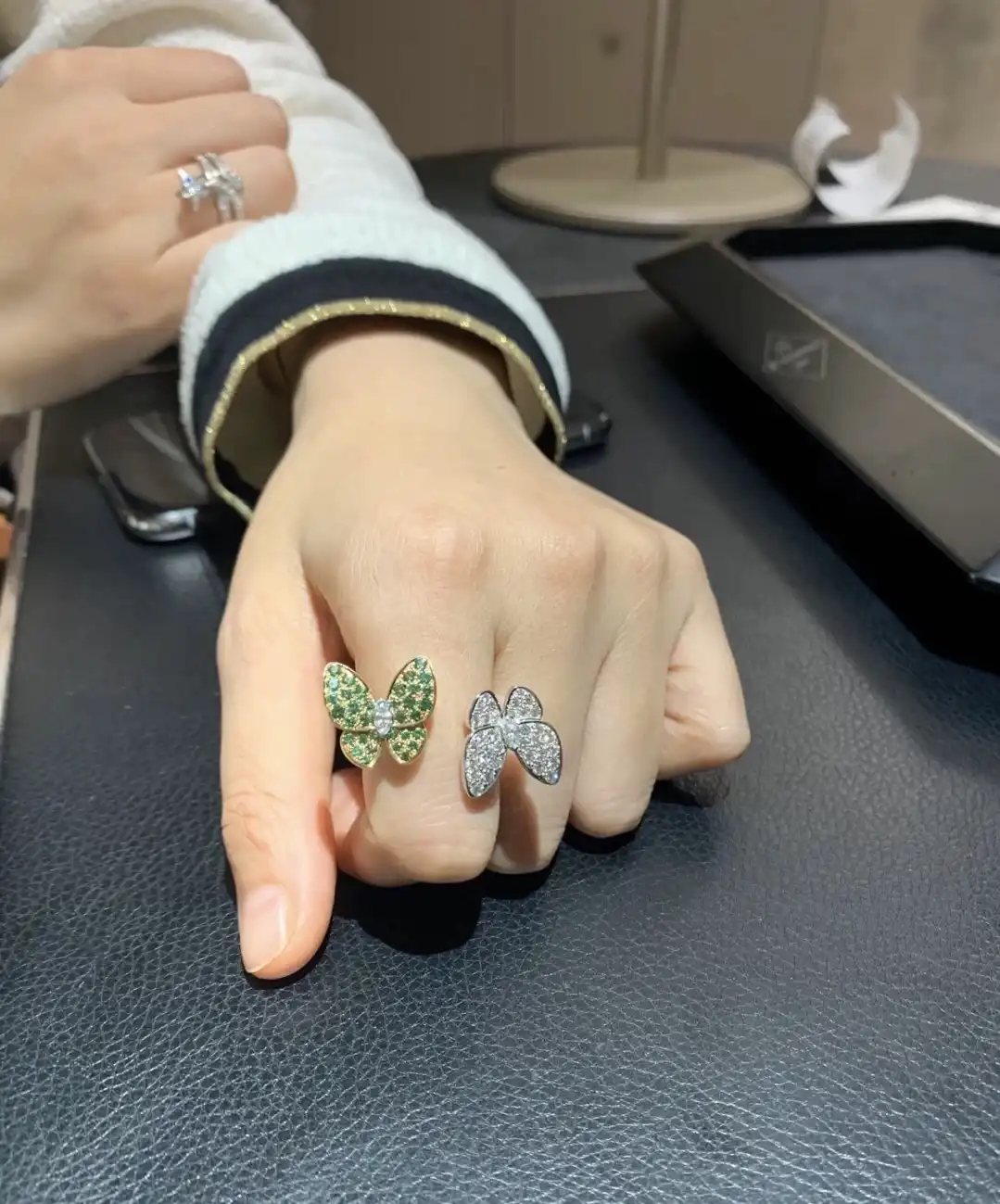 四叶草玫瑰金手串定制图片展示