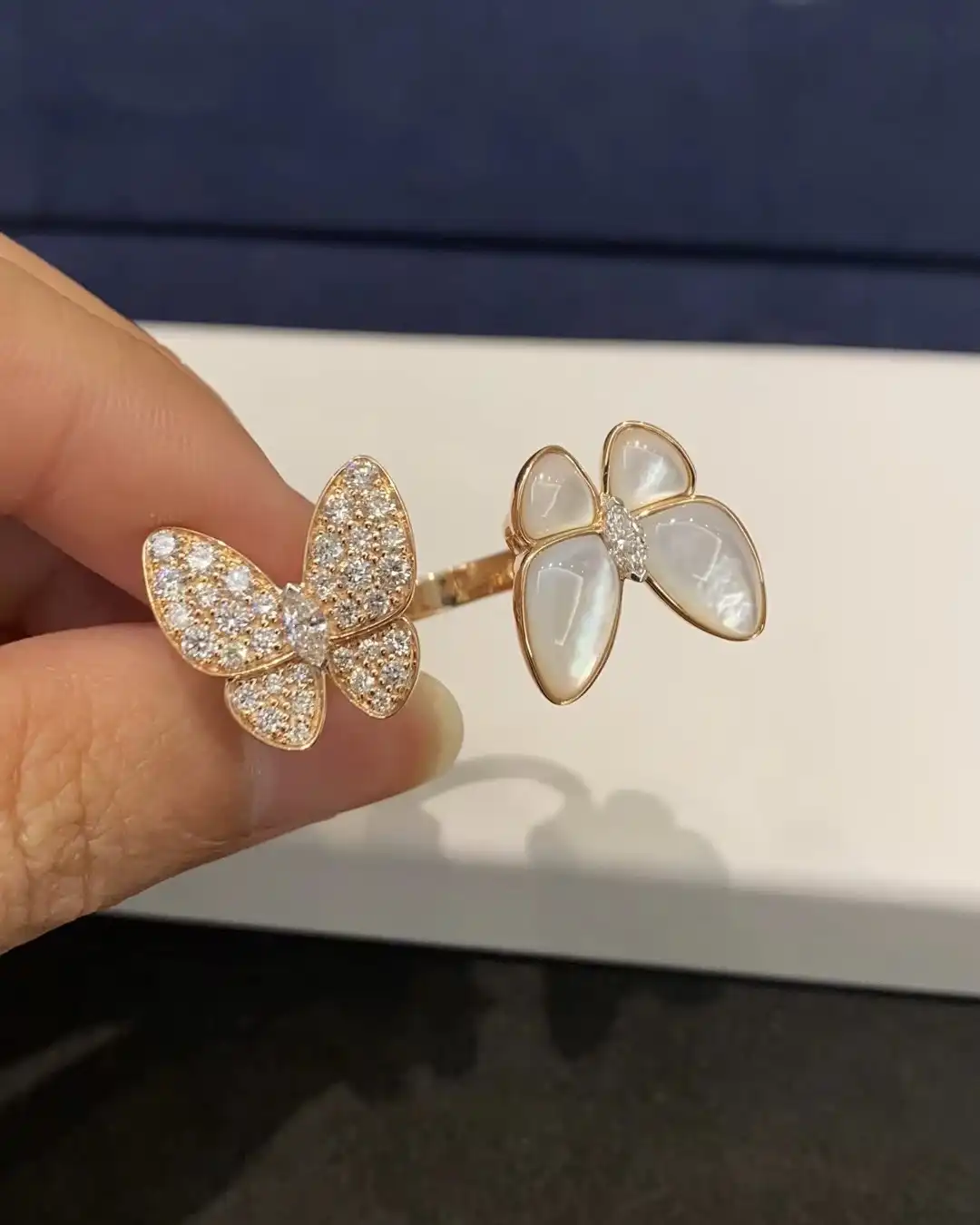 四叶草玫瑰金手串定制图片展示